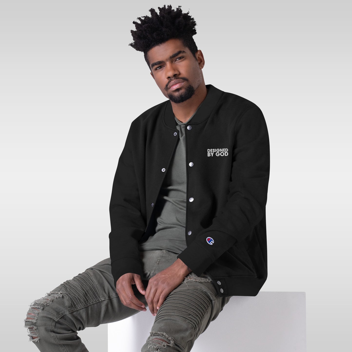 DESIGNED BY GOD x CHAMPION FIELD JACKET