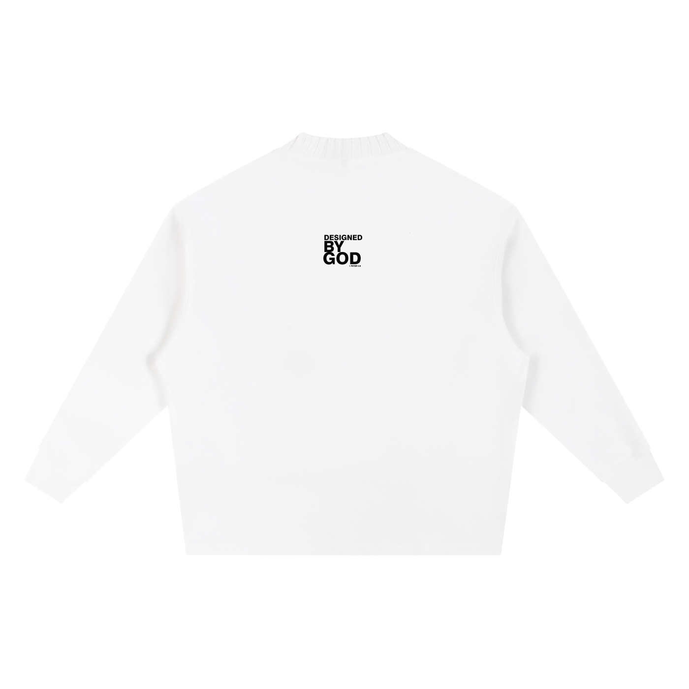 Knitted Round Neck Oversize Sweatshirt