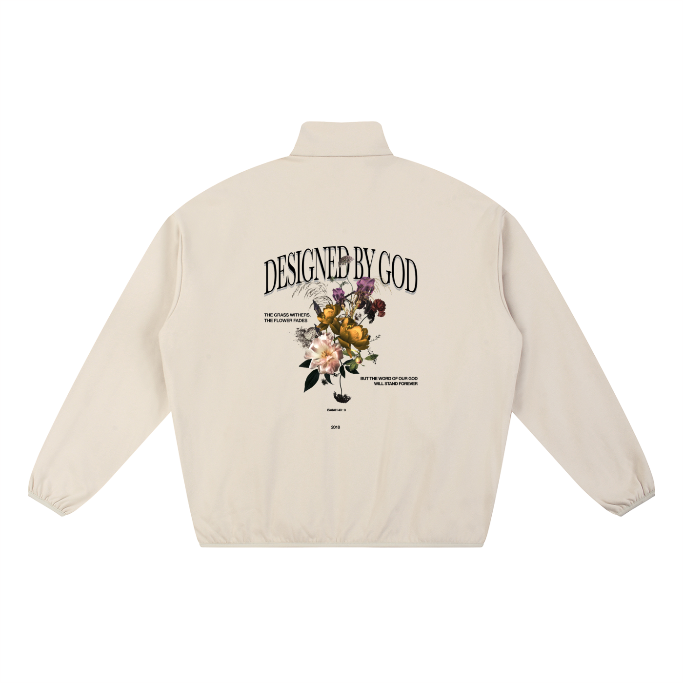 Essential Mandarin Collar Track Jacket