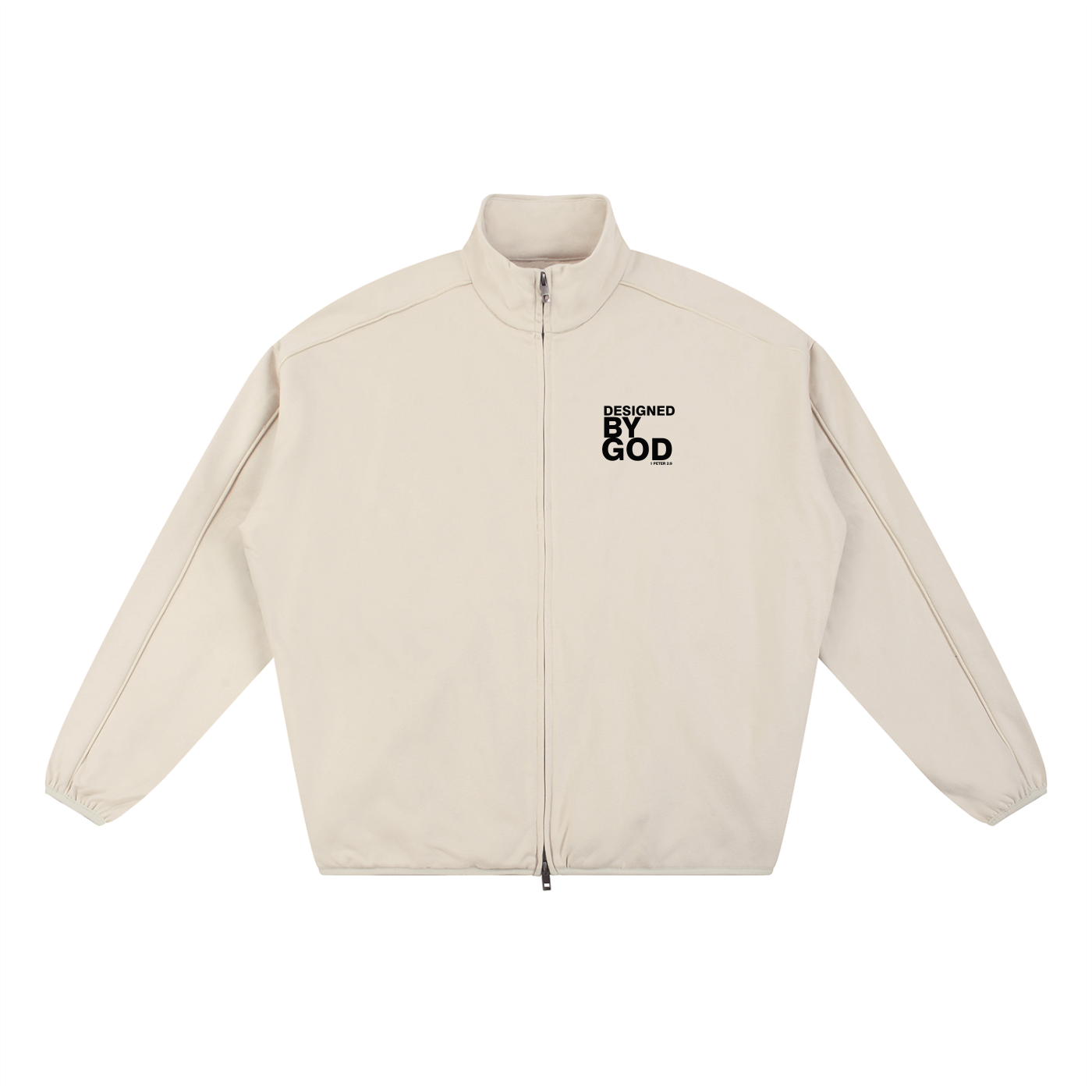 Essential Mandarin Collar Track Jacket