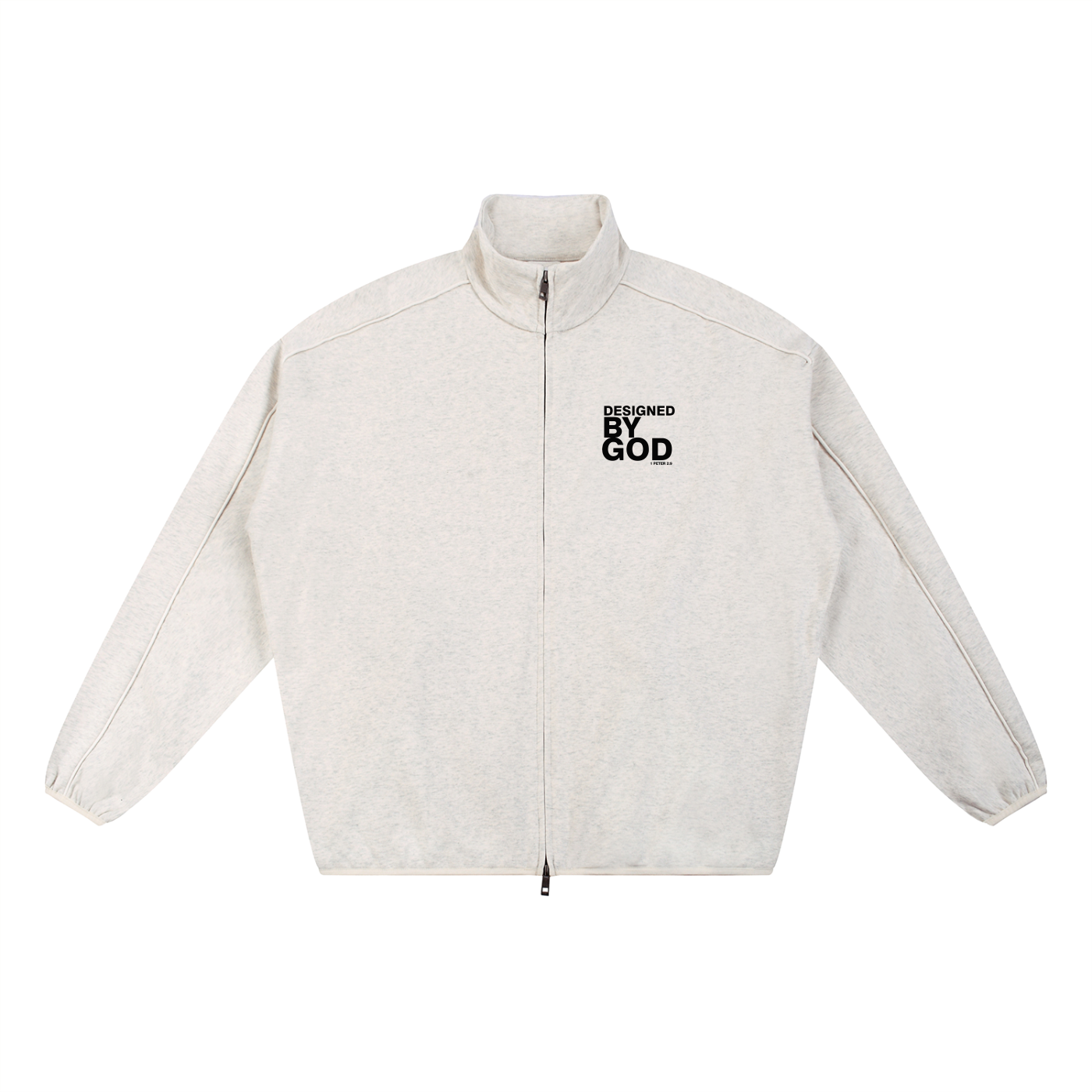 Essential Mandarin Collar Track Jacket