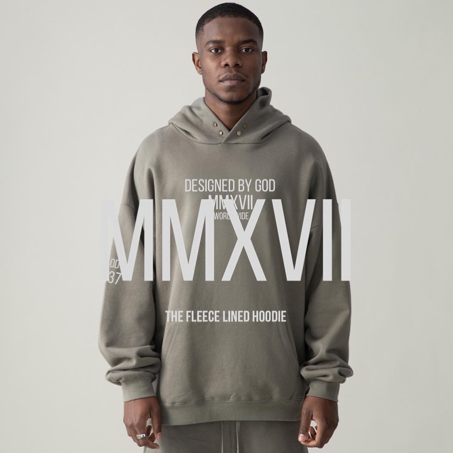 DBG NOMAD MMXVII Snap Collar Hoodie