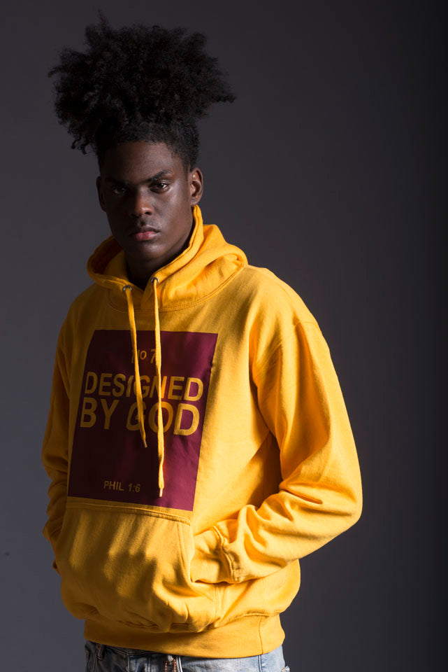 DBG #7 Hoodie (Gold/Maroon)